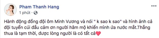 Sao Việt đồng loạt động viên Olympic VN sau thất bại trước UAE - Bóng Đá