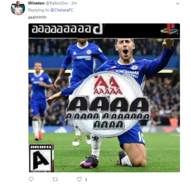 Fan Chelsea đang nóng lòng chờ Hazard chuyền bóng cho Morata - Bóng Đá