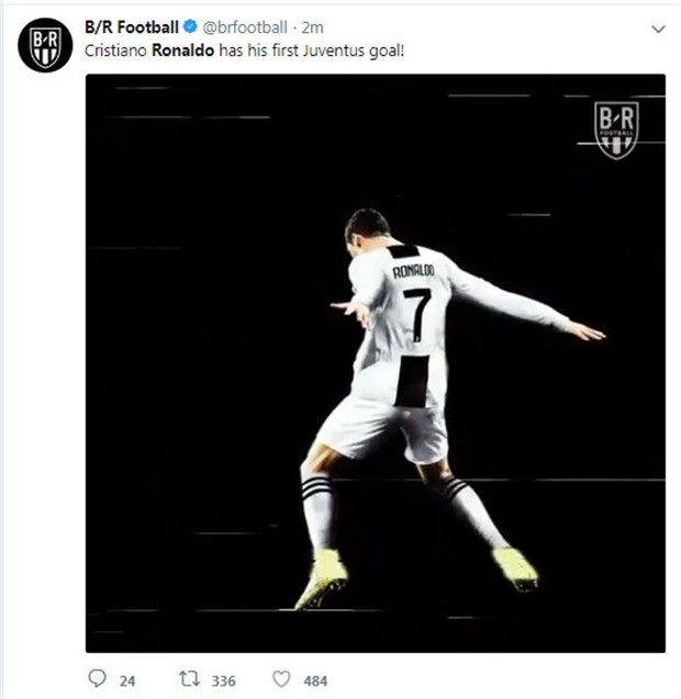Truyền thông bùng nổ với bàn thắng đầu tiên của Ronaldo - Bóng Đá