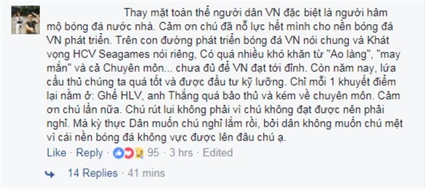 Bầu Thắng từ chức: Tiếc cho một người có tâm - Bóng Đá
