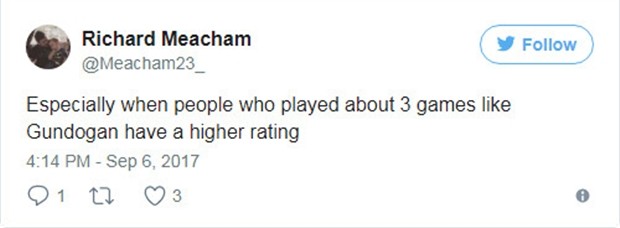  Mane bị đánh giá thấp hơn cả Gundogan, chuyện đùa? - Bóng Đá