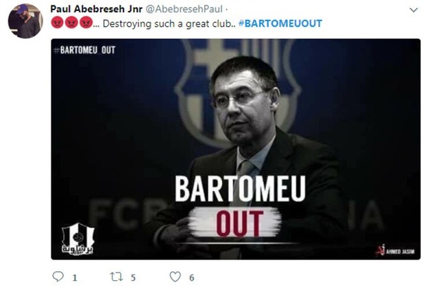 Với fan Barcelona, Bartomeu chỉ là một kẻ nói dối - Bóng Đá
