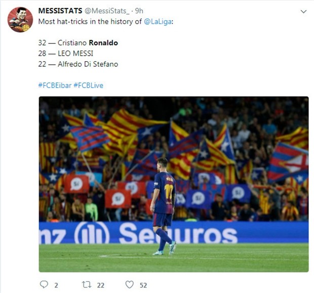 Fan Ronaldo 'nhắc nhở' Messi ai mới là người giỏi nhất - Bóng Đá