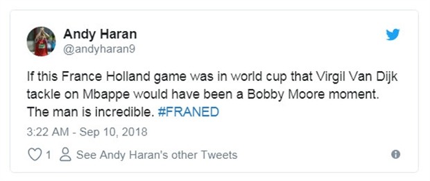 Khiến Mbappe 'câm nín', Van Dijk làm NHM dậy sóng - Bóng Đá