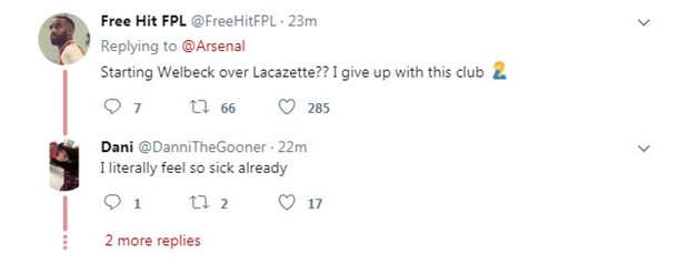 Đấu Liverpool, 'Thánh lốp' Welbeck lấy chỗ của Lacazette - Bóng Đá