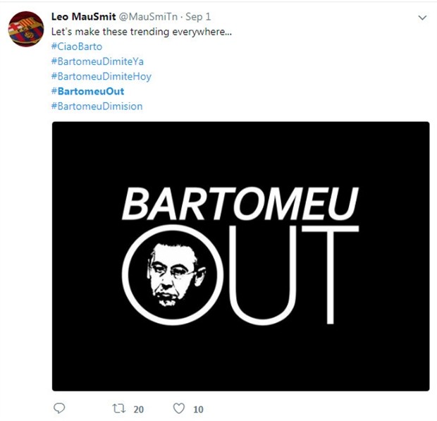 Với fan Barcelona, Bartomeu chỉ là một kẻ nói dối - Bóng Đá