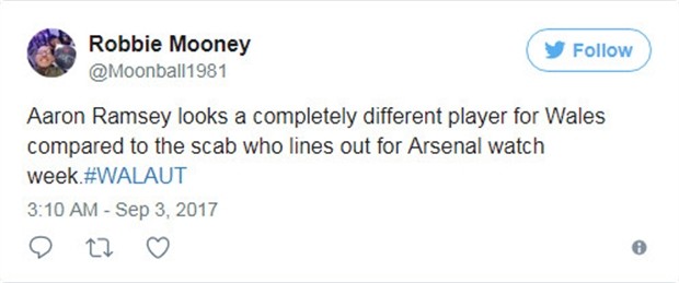Hết Ozil, giờ đến Ramsey cũng bị chỉ trích fan Arsenal vì đá... hay - Bóng Đá