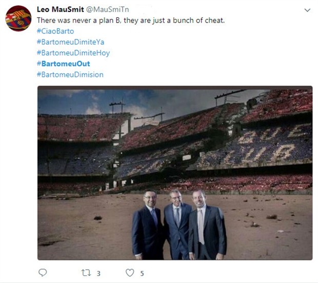 Với fan Barcelona, Bartomeu chỉ là một kẻ nói dối - Bóng Đá