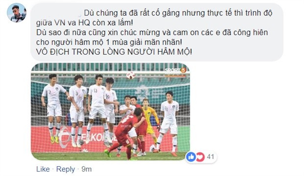 Olympic Hàn Quốc quá mạnh, NHM tâm phục - Bóng Đá