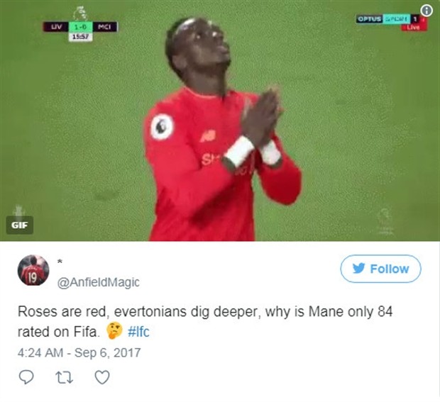  Mane bị đánh giá thấp hơn cả Gundogan, chuyện đùa? - Bóng Đá