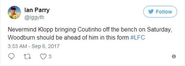 Đã có Woodburn, Liverpool cần gì Coutinho hay Lemar - Bóng Đá