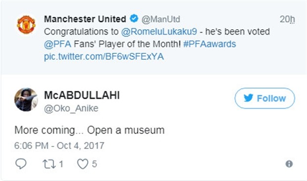 Lukaku giành giải thưởng của tháng, chỉ là khởi đầu thôi - Bóng Đá