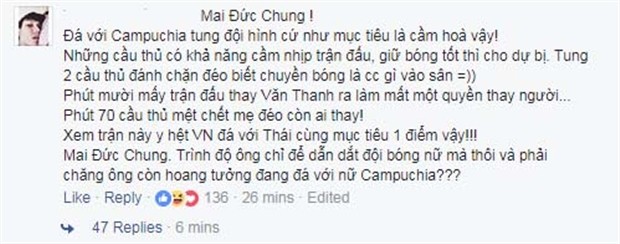 Thắng Campuchia, có đáng để mừng? - Bóng Đá