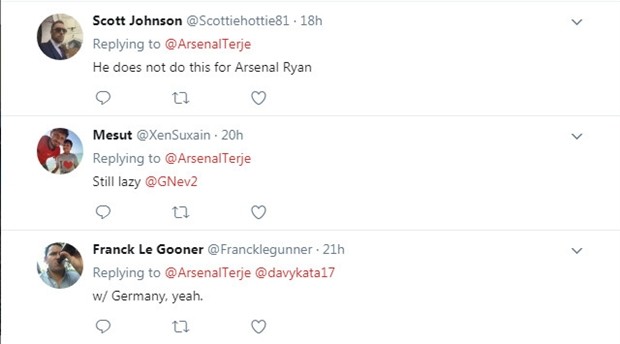 Fan Arsenal 'sôi máu' vì Ozil thi đấu nhiệt huyết trên tuyển Đức - Bóng Đá