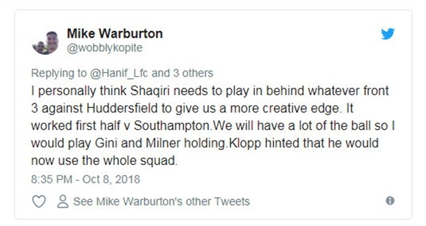 Liverpool thiếu sự sáng tạo, tại sao không phải Shaqiri? - Bóng Đá