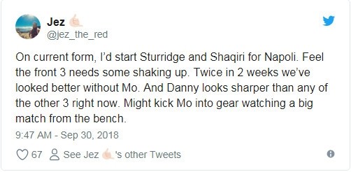 'Đã đến lúc Salah cần ngồi xem Sturridge chơi bóng' - Bóng Đá