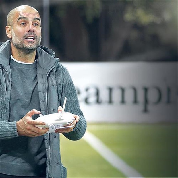 Xuất hiện đồ chơi lạ trong buổi tập của Man City - Bóng Đá