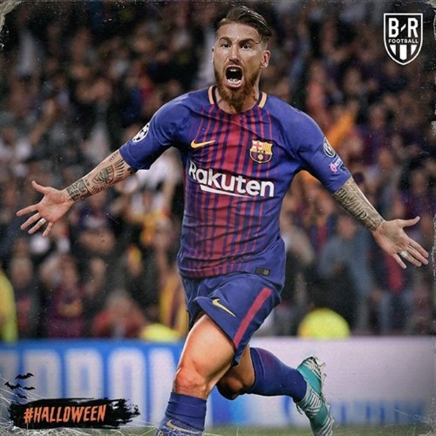 Ác mộng Halloween: Messi khoác áo Real, Gerrard tới Man Utd - Bóng Đá