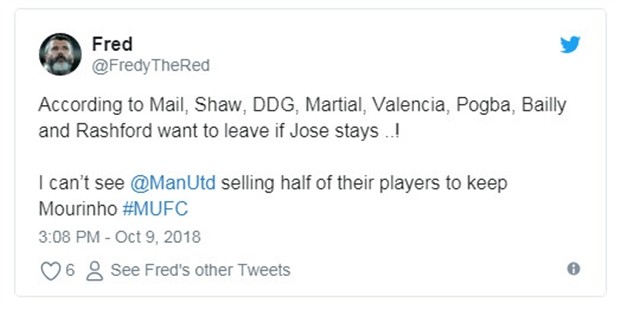 CĐV hoảng loạn khi biết tin Man Utd bảo vệ Mourinho - Bóng Đá