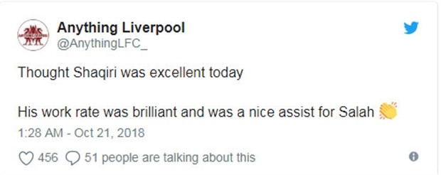 Không phải Salah, đây mới là cầu thủ được CĐV Liverpool 'nể' nhất - Bóng Đá