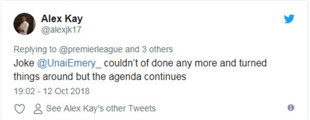 Toàn thắng cả tháng, tại sao Emery không giành giải thưởng? - Bóng Đá