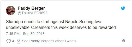 'Đã đến lúc Salah cần ngồi xem Sturridge chơi bóng' - Bóng Đá