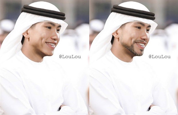 Dàn tuyển thủ Việt Nam hóa “soái ca xứ Ả Rập” - Bóng Đá