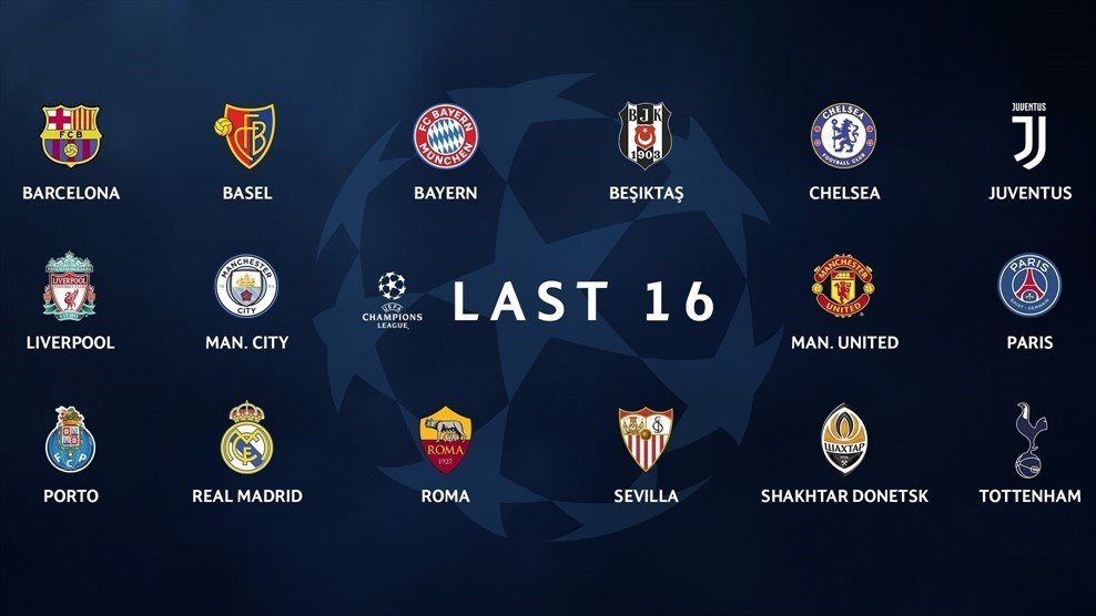 TRỰC TIẾP bốc thăm vòng 16 đội Champions League: Long tranh hổ đấu - Bóng Đá