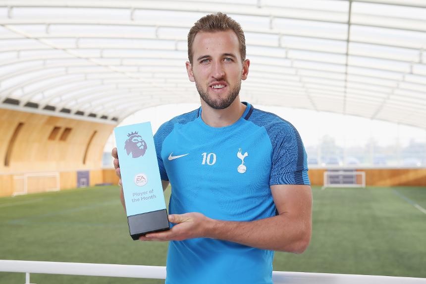 Hạ Lukaku & Morata, Harry Kane hay nhất tháng - Bóng Đá