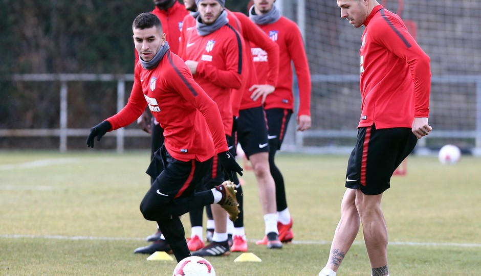 ảnh tập Atletico Madrid - Bóng Đá
