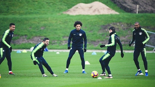 Man City tập  - Bóng Đá