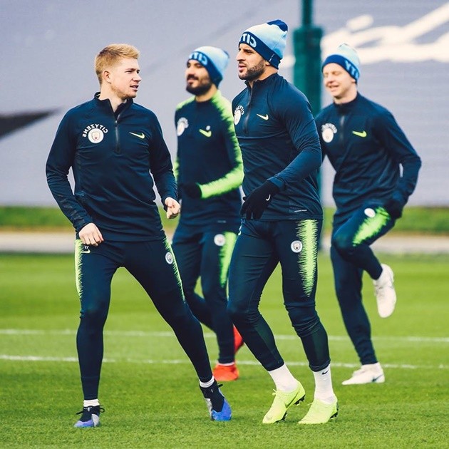 Man City tập  - Bóng Đá