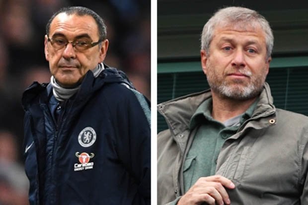 Sarri chửi thẳng mặt Roman Abramovich - Bóng Đá