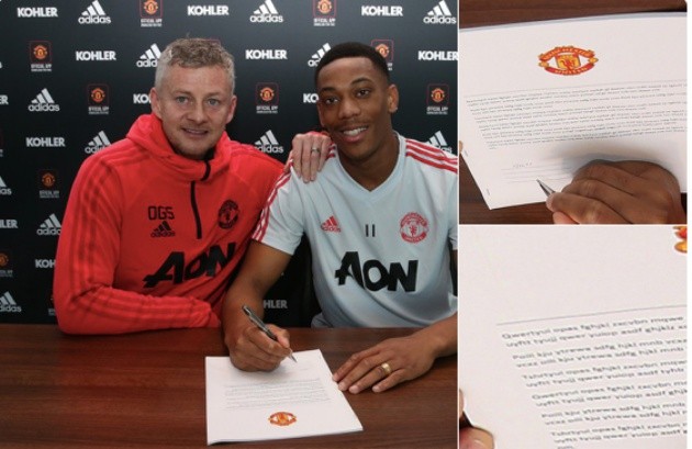 Có gì đó sai trái khi Martial ký hợp đồng gia hạn với Man Utd - Bóng Đá