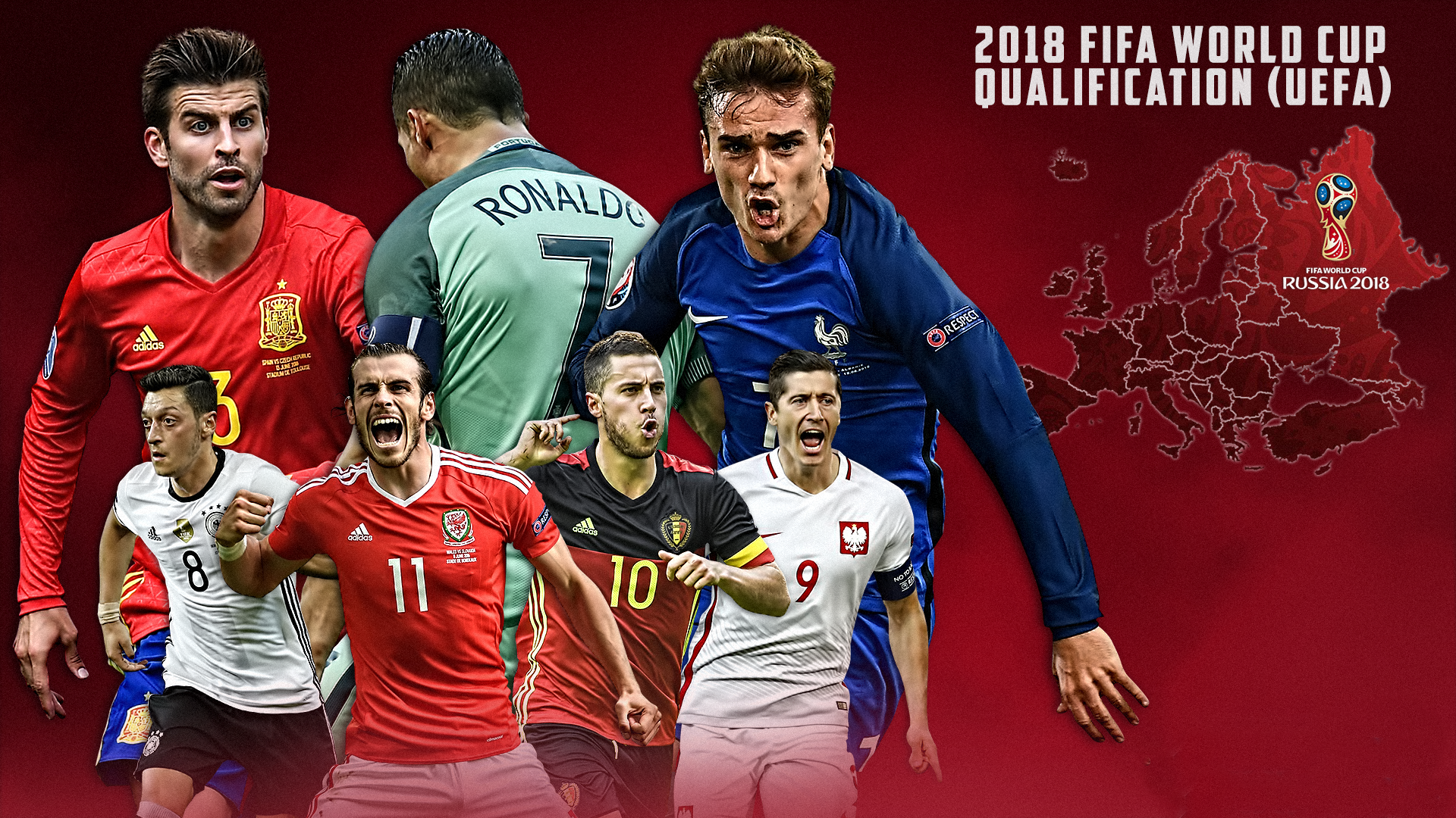 Vòng loại WC 2018 khu vực châu Âu: Tâm điểm Pháp, Italia - Bóng Đá