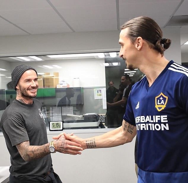 Được Beckham cổ vũ, Ibra vẫn không thể giúp LA Galaxy thoát thua - Bóng Đá
