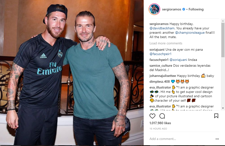 Thế giới bóng đá đua nhau mừng 'sanh thần' Beckham - Bóng Đá