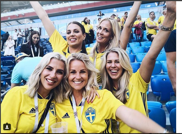 Josefin Lustig - Nàng WAGS nấm lùn ngầu cực đỉnh của Thụy Điển - Bóng Đá