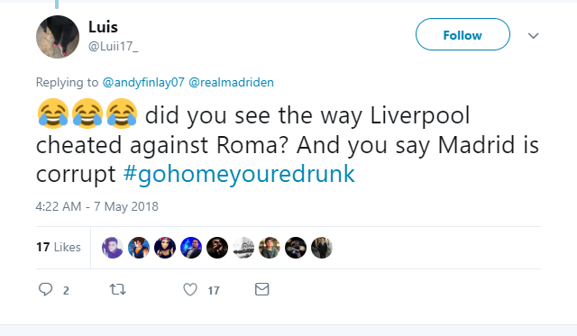 CĐV Real tự tin chấp Liverpool vì trọng tài - Bóng Đá