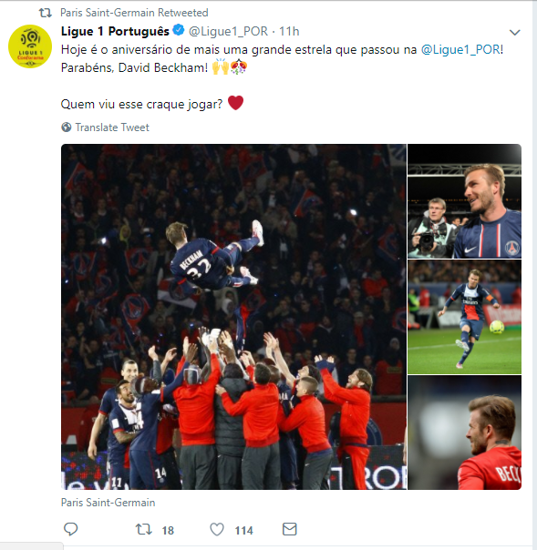 Thế giới bóng đá đua nhau mừng 'sanh thần' Beckham - Bóng Đá