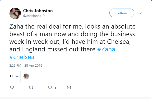 Fan Chelsea hối thúc CLB mua Wilfried Zaha - Bóng Đá