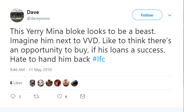 CĐV Liverpool phản ứng thế nào với Yerry Mina? - Bóng Đá