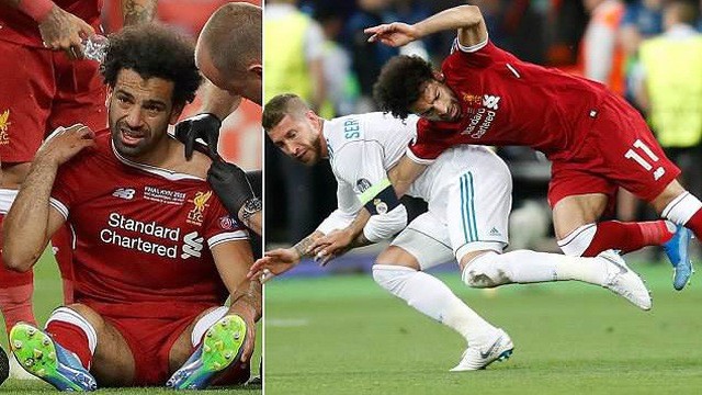 Aubameyang sốc óc chấn thương của Salah - Bóng Đá