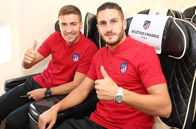 Dàn sao Atletico rạng rỡ lên đường đến Munich dự Audi Cup - Bóng Đá