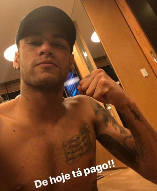 Neymar vùi mình trong phòng tập gym, hẹn ngày trở lại - Bóng Đá