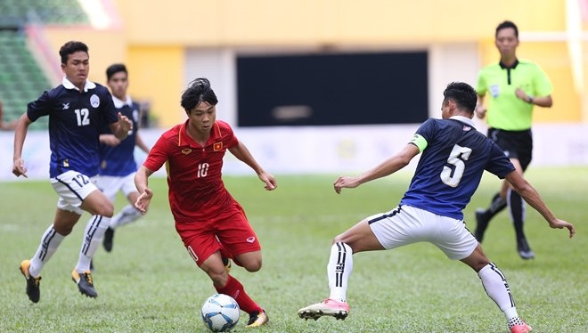 TRỰC TIẾP U22 Việt Nam 0-0 U22 Campuchia: Việt Nam ép sân - Bóng Đá