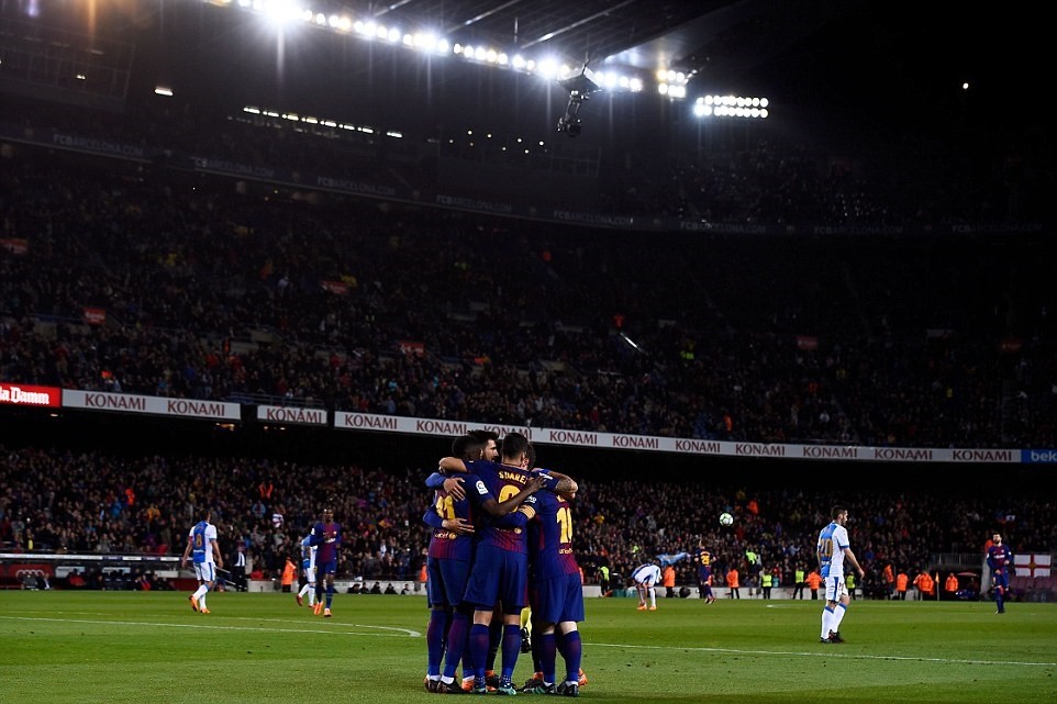 ảnh sau trận barca - Bóng Đá