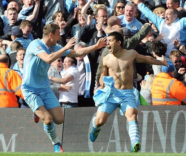 Top 10 bàn thắng trong sự nghiệp Aguero - Bóng Đá