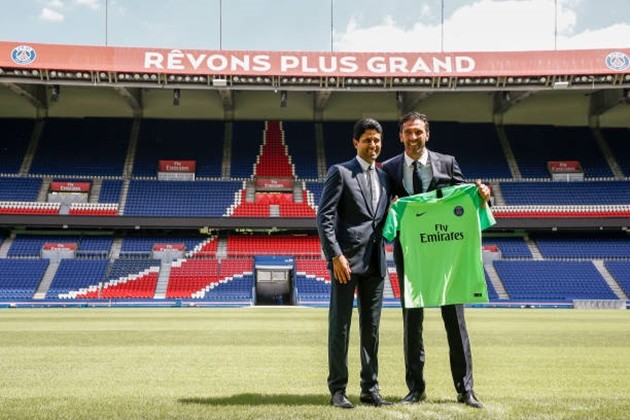 Buffon trở lại tập luyện sau trận ra mắt ác mộng cho PSG - Bóng Đá