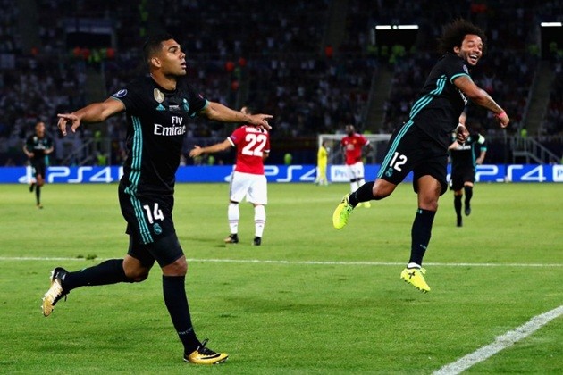 Real 2-1 M.U: Bàn mở tỷ số tranh cãi của Casemiro - Bóng Đá